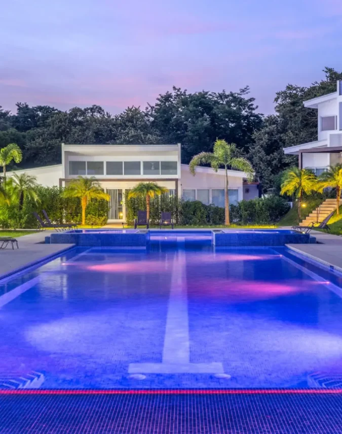 Stunning Contemporary Styled Villa with Olympic Size Lap Pool, Two Jacuzzis and Beach Access from VILLAWAY®