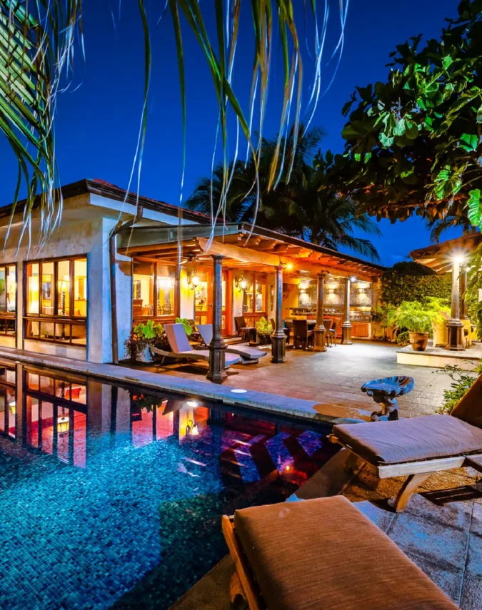 Exquisite Beachfront Villa with Private Infinity Pool and Tropical Gardens from VILLAWAY®