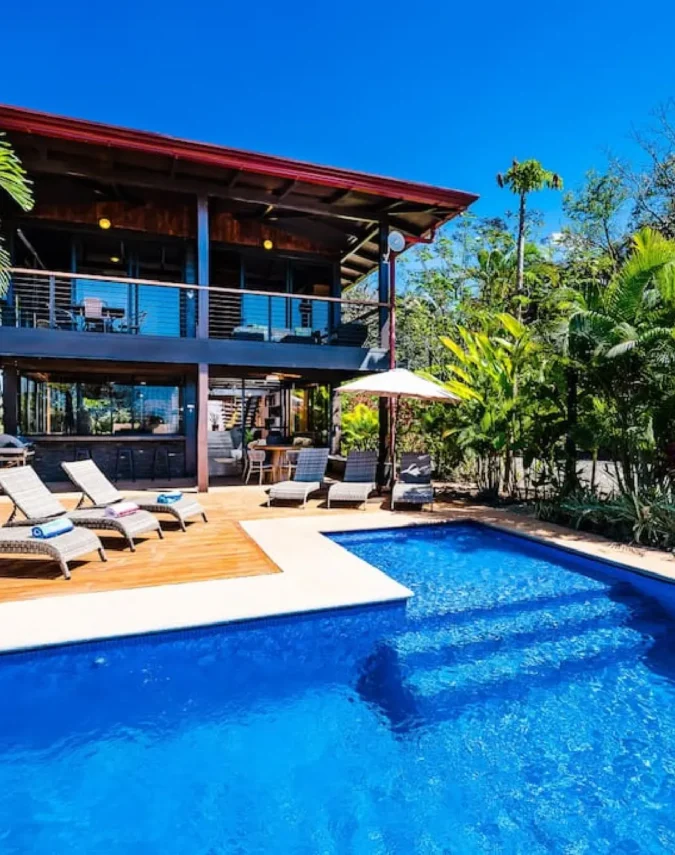 Refined Rustic Wooden Villa with Private Pool, Garden, and Ocean Views from VILLAWAY®