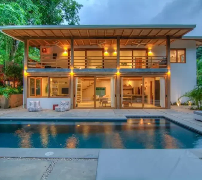 Chic 3BR Designer Villa with Private Pool, and Steps from Nosara’s Surf & Beaches from VILLAWAY®