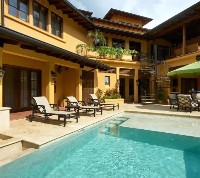 Artistic 7BR Beachfront Villa with Private Pool & Lush Jungle Views from VILLAWAY®