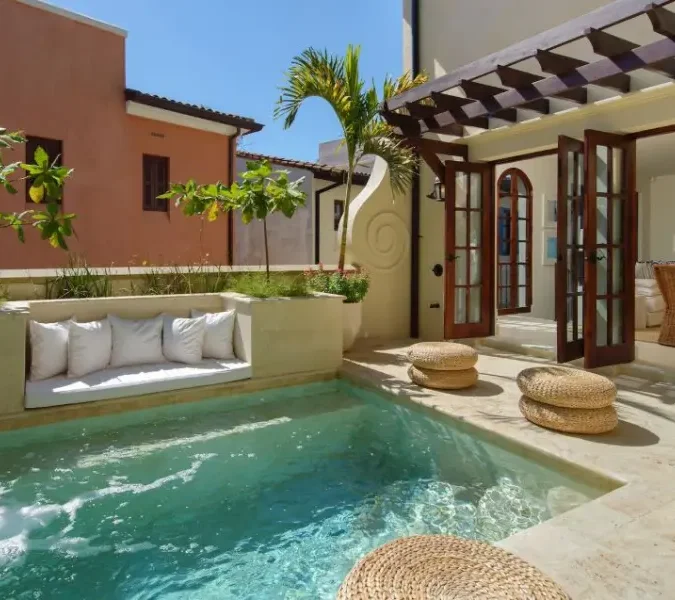 7BR Beach Villa with with Courtyard Pool, Group Spaces & Easy Beach Acces from VILLAWAY®