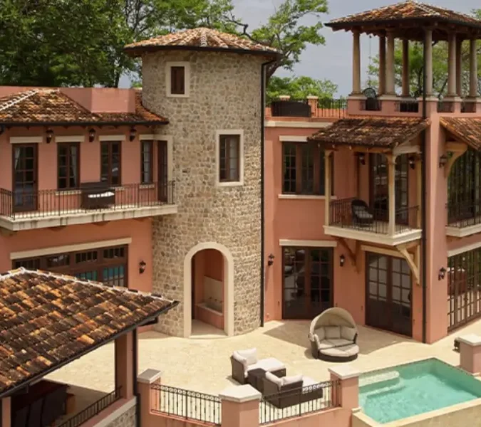 Artful Hilltop Villa with Rooftop 360° Ocean & Town Views from VILLAWAY®