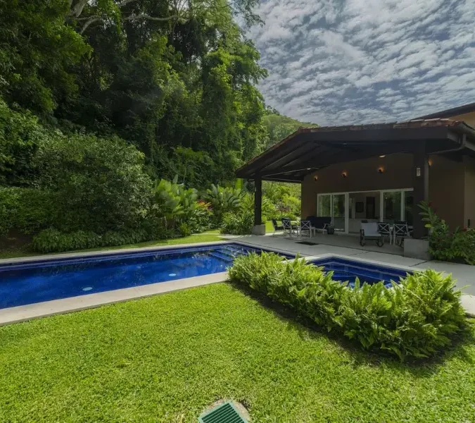 Stylish 4-Bedroom Los Sueños Villa with Pool & Rainforest Setting from VILLAWAY®