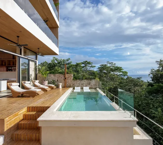 Lush Eco-Luxury 3BR Villa with Private Pool, and Ocean Views from VILLAWAY®